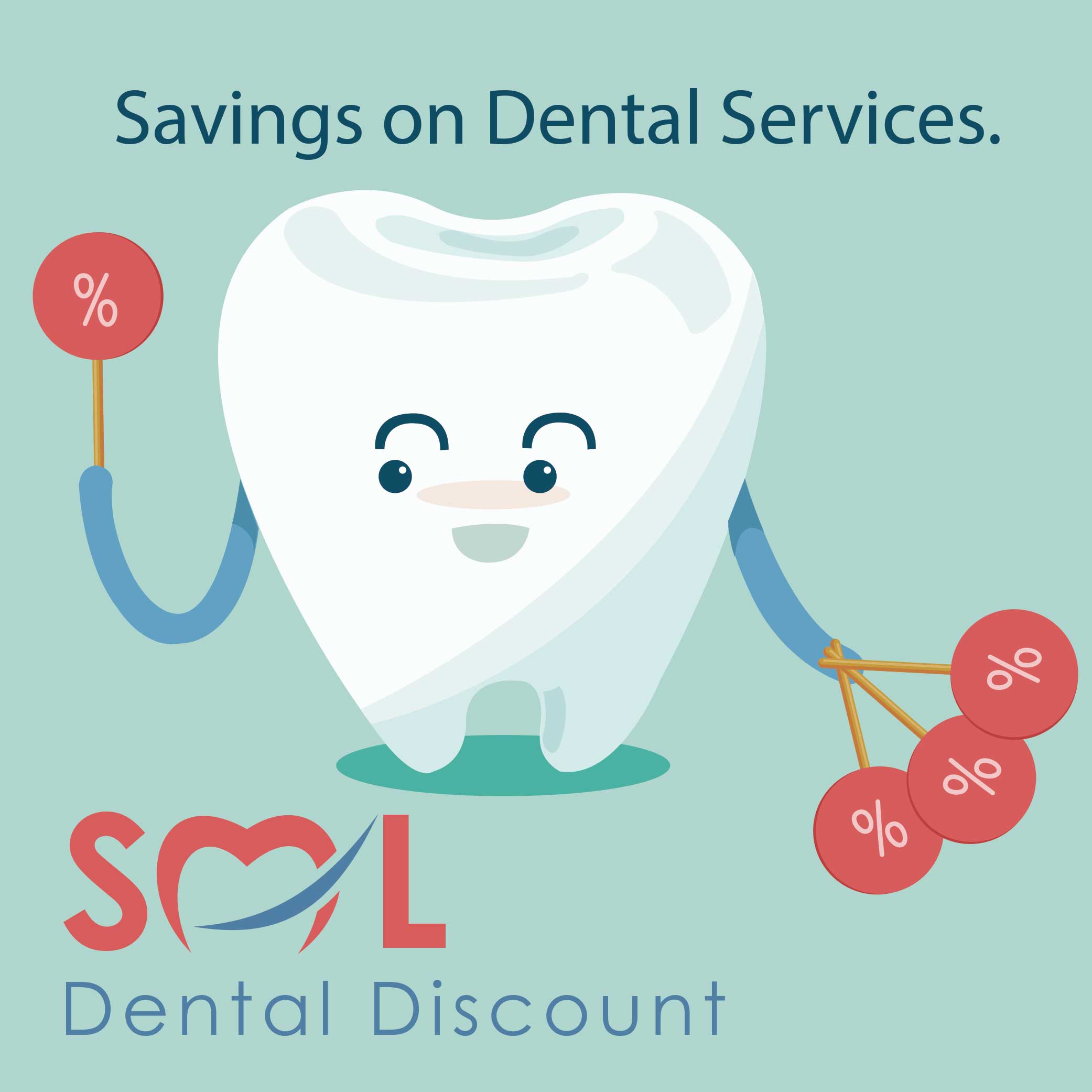 SML Dental Discounts Plan Square