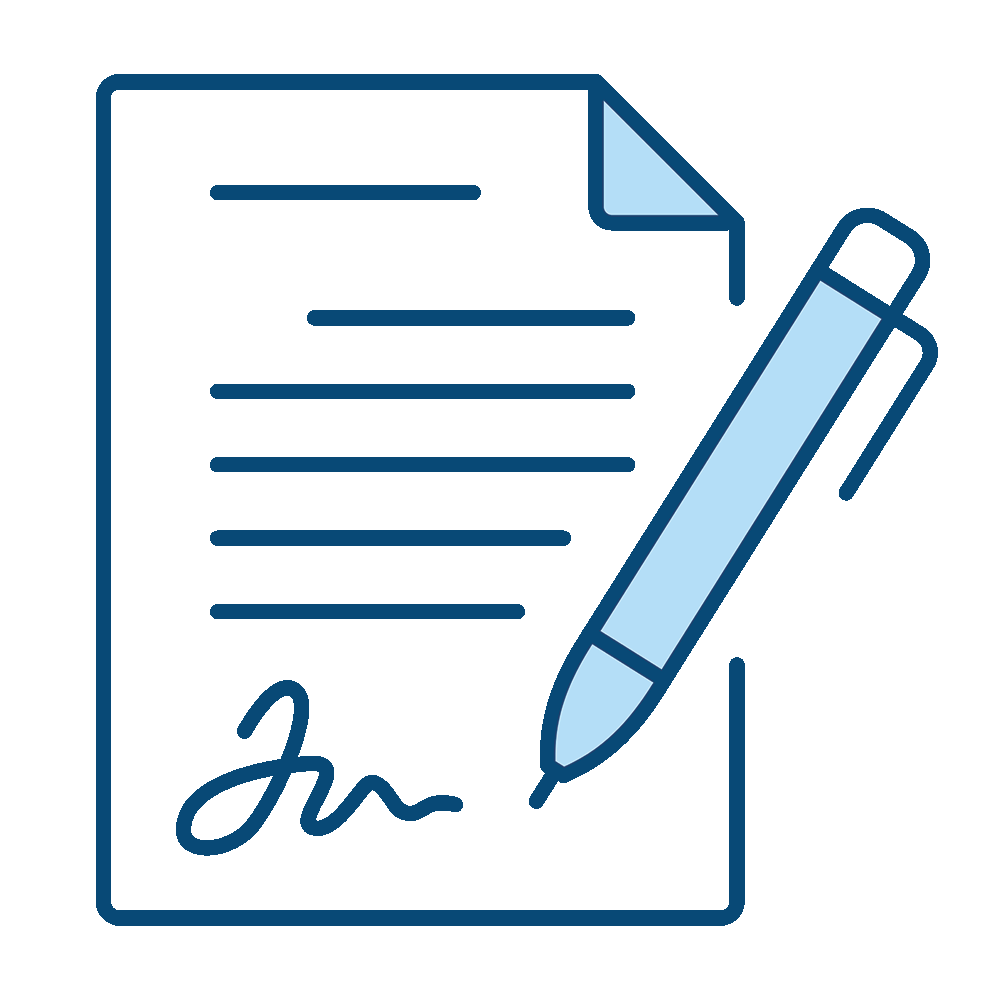 Signed Contract Icon