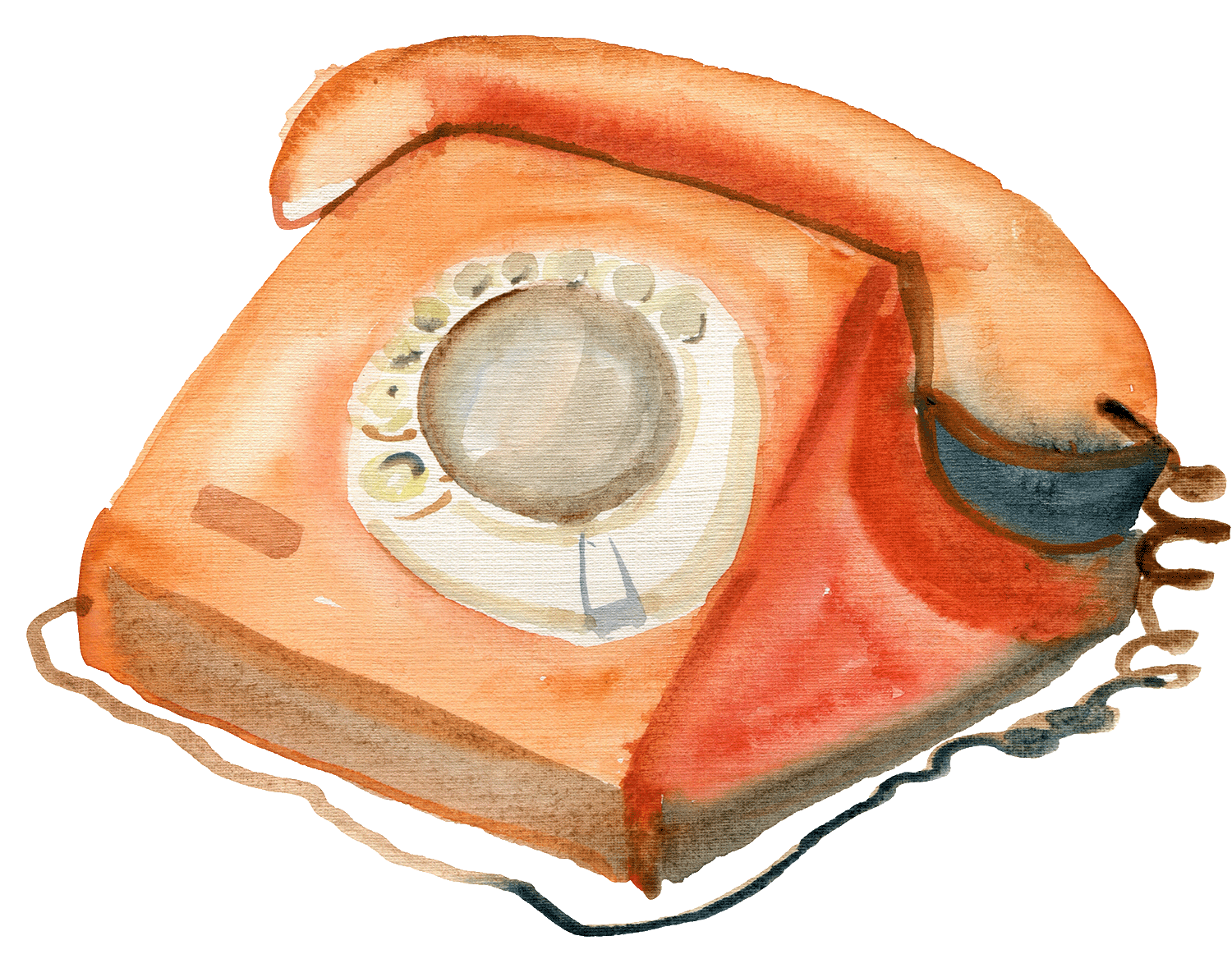 watercolor phone